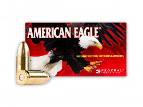 9mm Luger American Eagle 124gr/8,04g FMJ (AE9AP)